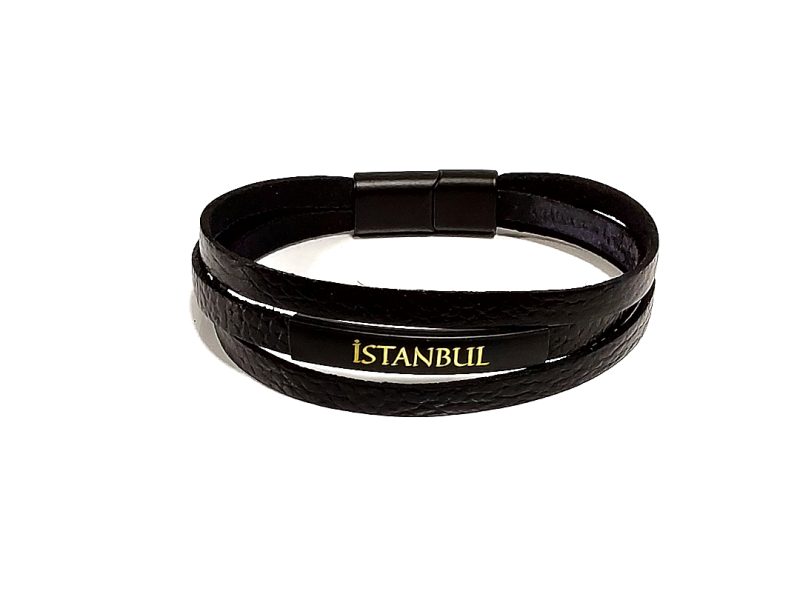 İstanbul Deri Bileklik #25-1159