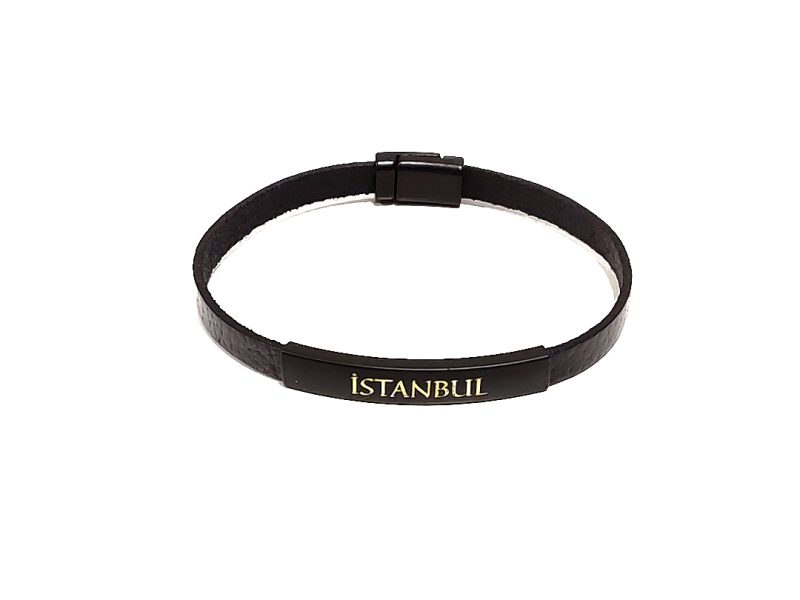 İstanbul Deri Bileklik #25-1163