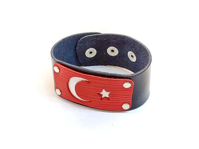 SL_035_186-1.jpg Türk Bayrağı Deri Bileklik #35-186